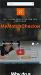 Mobile Screenshot of mymatchchecker.com